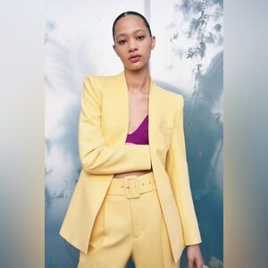 Zara Yellow Blazer